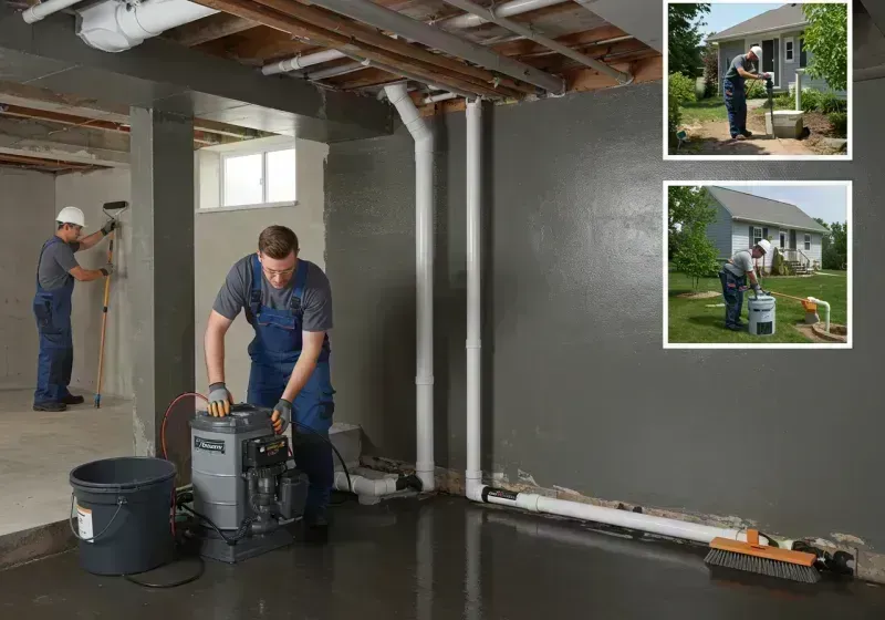 Basement Waterproofing and Flood Prevention process in Malverne, NY